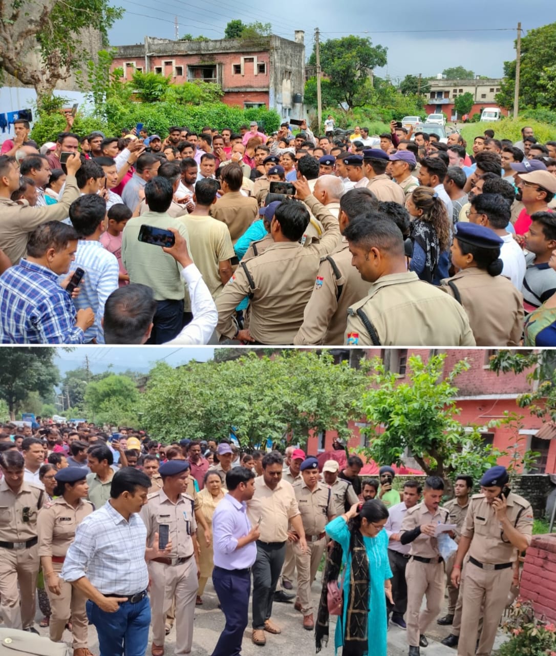आईडीपीएल आवास खाली कराने गई टीम बैरंग लौटी! प्रभावित लोगों का झेलना पड़ा विरोध